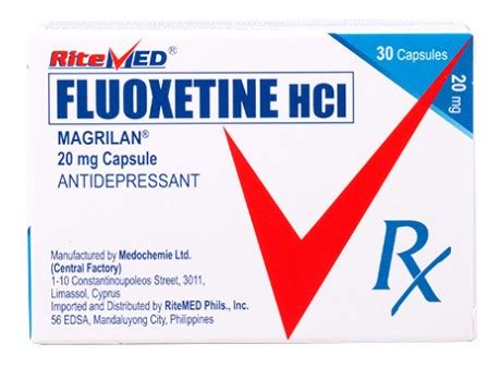 RM FLUOXETINE 20MG CAP 30BOX SS PH (MAGRILAN).